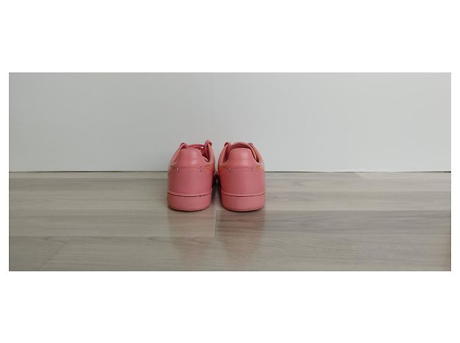 Sneakers Louis Vuitton Arancione in Pelle Verniciata - vista 4
