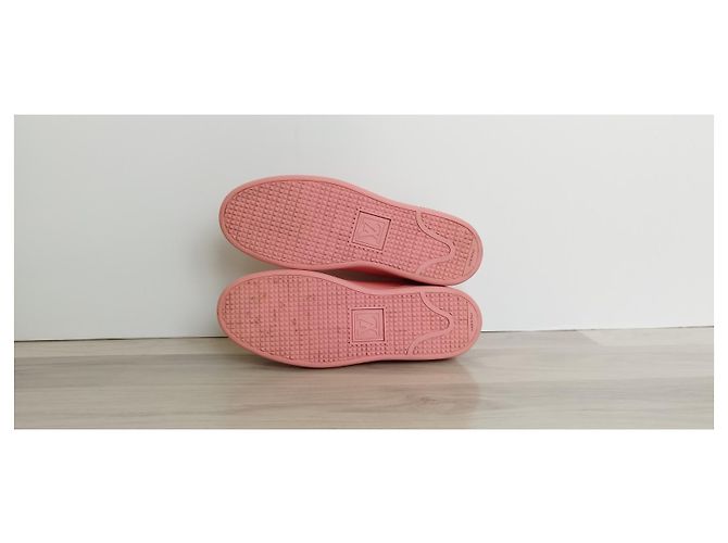 Sneakers Louis Vuitton Arancione in Pelle Verniciata - vista 5