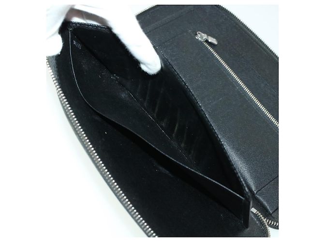 LOUIS VUITTON Taiga Organizer Atoll Custodia da viaggio Ardoise M30652 LV Auth th3576 - vista 11