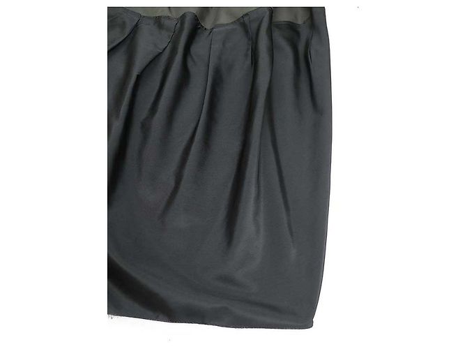 Prada Army Kleid Khaki Seide - Ansicht 16