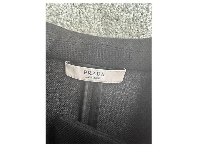 Prada Rock Set Schwarz aus Wolle - Ansicht 12