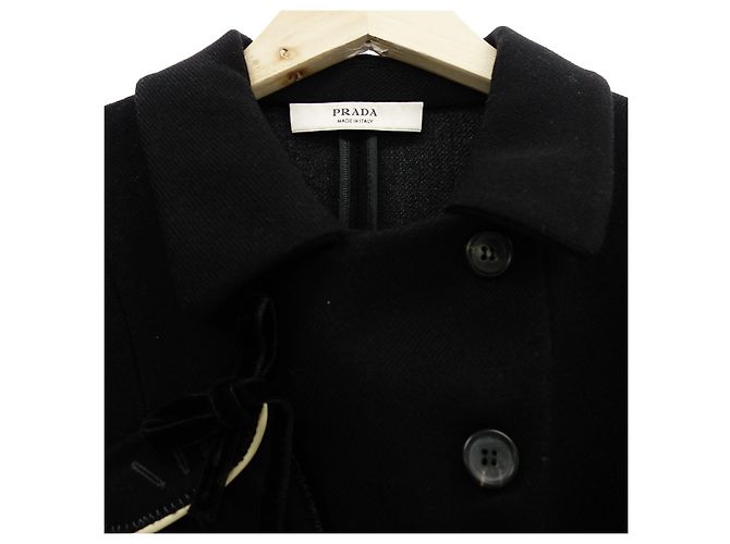 Prada Rock Set Schwarz aus Wolle - Ansicht 6