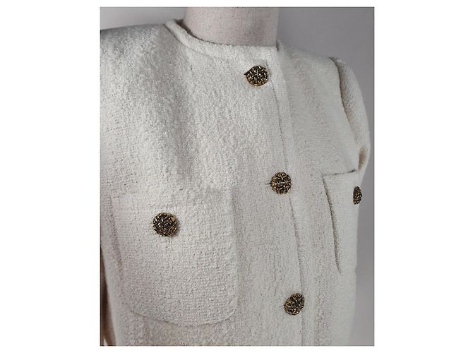 Ba&Sh Meredith Jacke Ecru Weiß - Ansicht 4