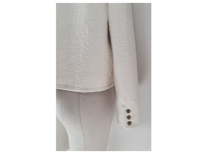 Ba&Sh Meredith Jacke Ecru Weiß - Ansicht 5