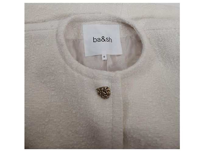 Ba&Sh Meredith Jacke Ecru Weiß - Ansicht 6
