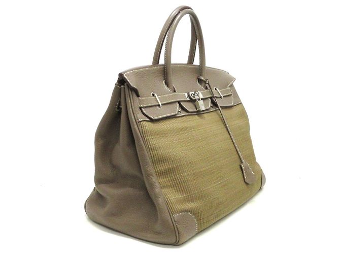 Acapulco Hermès HERMES BIRKIN 40 Grün - Ansicht 4