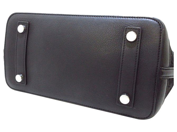 Louis Vuitton Black Monogram Transparence Lockit Nero - vista 4