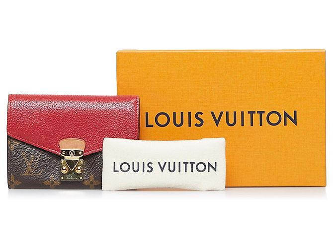 Louis Vuitton Marrone Monogram Pallas Portafoglio Compatto - vista 18