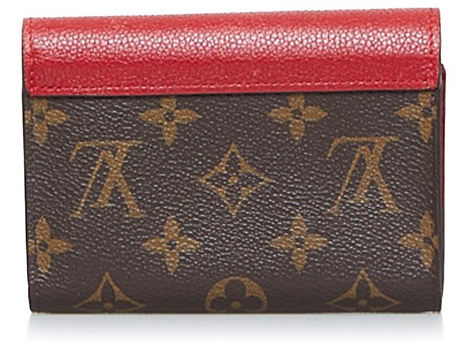 Louis Vuitton Marrone Monogram Pallas Portafoglio Compatto - vista 3