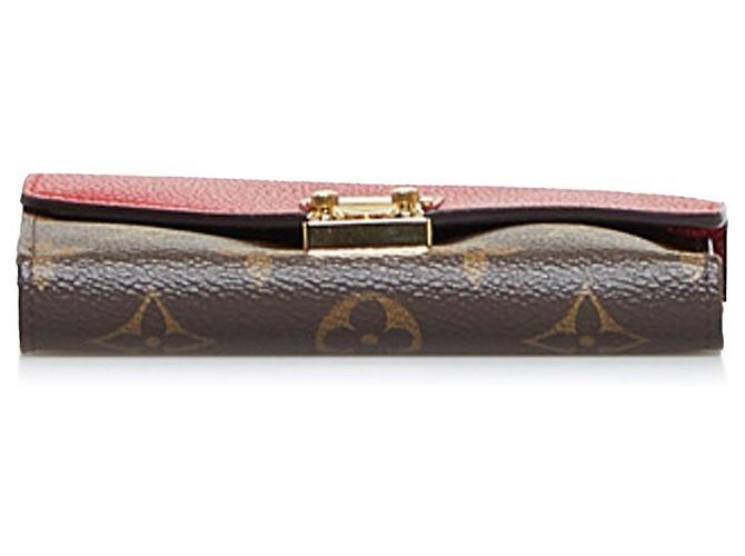 Louis Vuitton Marrone Monogram Pallas Portafoglio Compatto - vista 4