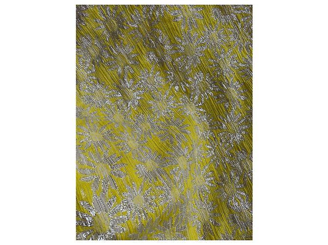 Autre Marque Abito floreale giallo e bianco con fiocco - vista 9