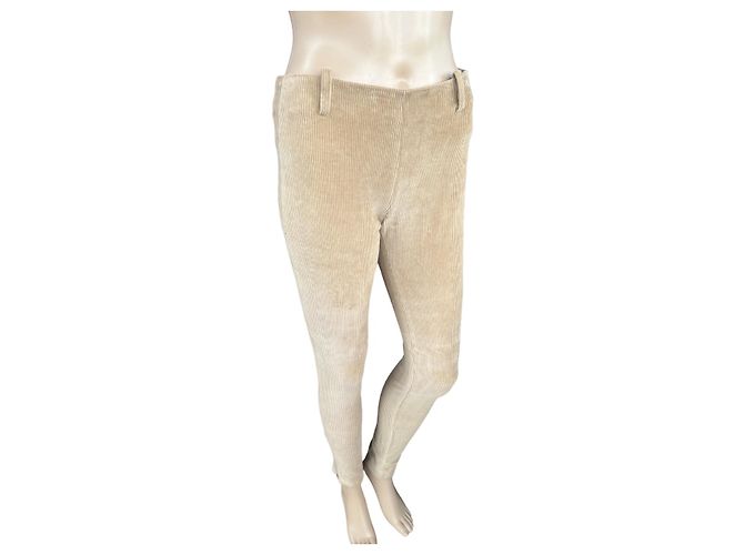 Leggings Balenciaga Beige de Algodón - vista 2