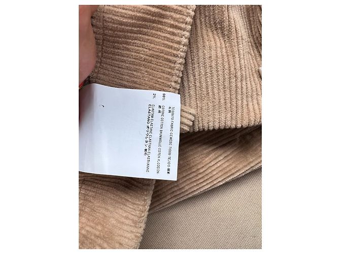 Leggings Balenciaga Beige de Algodón - vista 3