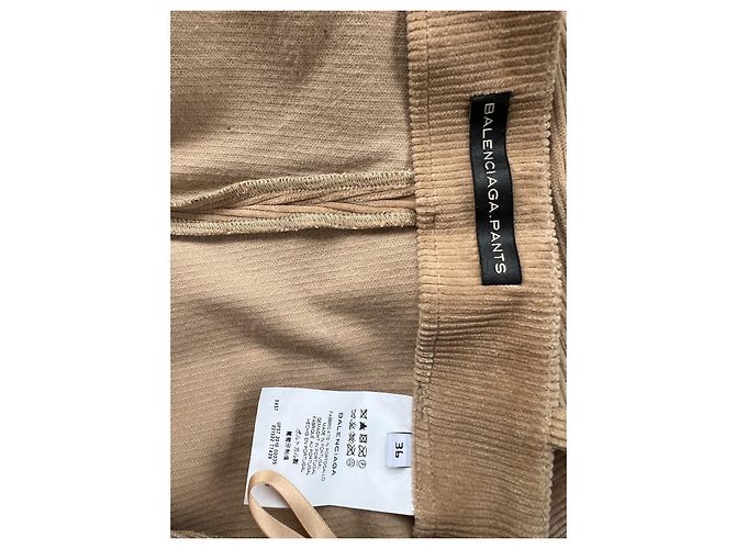 Leggings Balenciaga Beige de Algodón - vista 4