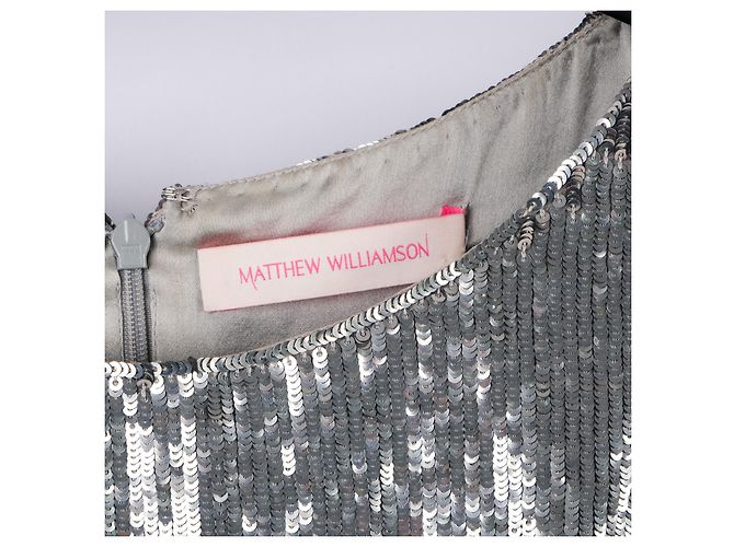 MATTHEW WILLIAMSON Kleider US 8 Glitzer Mehrfarben - Ansicht 2
