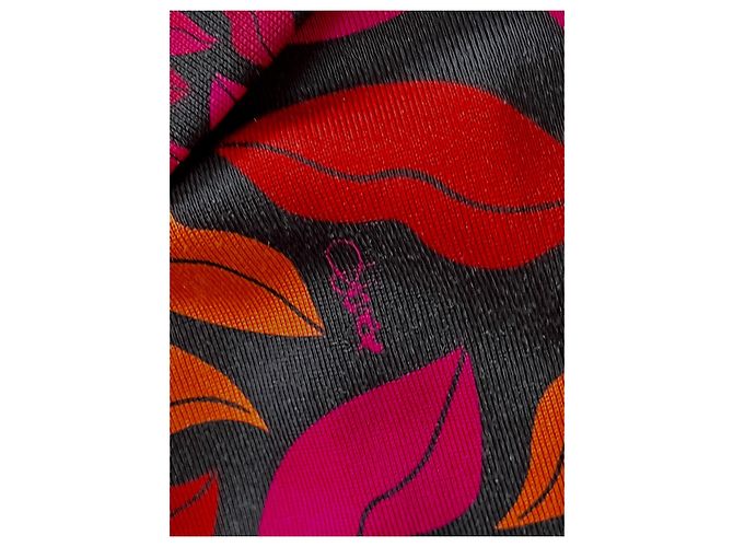 Diane Von Furstenberg Vestido DvF Leyah de seda con estampado Midnight Kiss Multicolor - vista 13