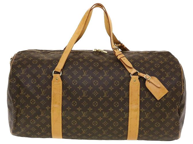 LOUIS VUITTON Monogram Sac Polochon 65 Boston Bag 2modo M41222 LV Aut 40892 - vista 13