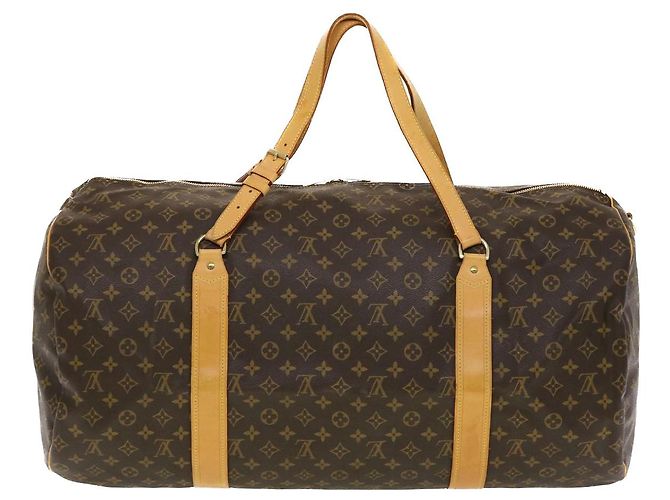 LOUIS VUITTON Monogram Sac Polochon 65 Boston Bag 2modo M41222 LV Aut 40892 - vista 2