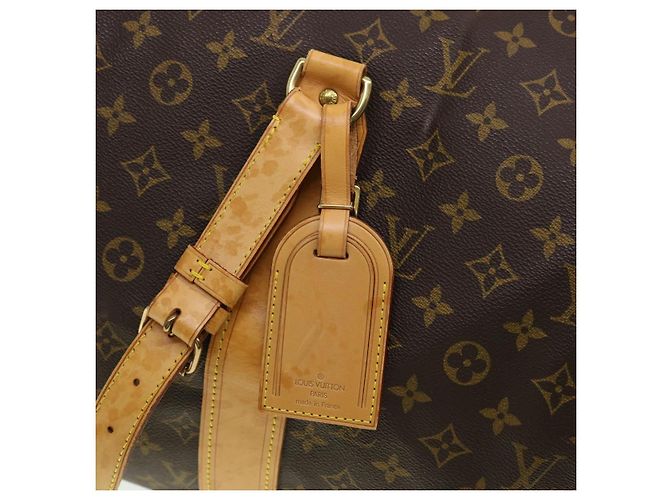 LOUIS VUITTON Monogram Sac Polochon 65 Boston Bag 2modo M41222 LV Aut 40892 - vista 21