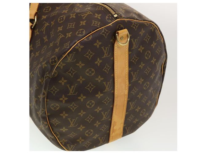 LOUIS VUITTON Monogram Sac Polochon 65 Boston Bag 2modo M41222 LV Aut 40892 - vista 4