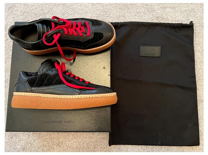 Alexander Wang Sneakers basse Eden nuove Nero - vista 3