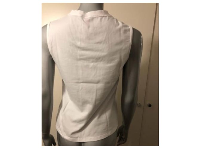 Autre Marque Camiseta sin mangas IROO blanca de algodón Blanco - vista 2
