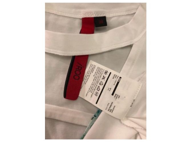 Autre Marque Camiseta sin mangas IROO blanca de algodón Blanco - vista 3