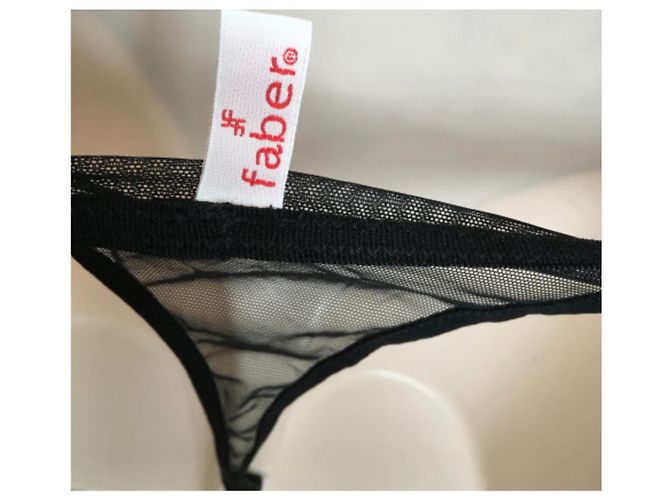 Autre Marque Set Corsetto Nero Poliammide - vista 2