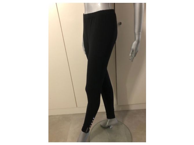 Autre Marque Leggings Airfield negros de algodón T42fr Talla 46 - vista 4