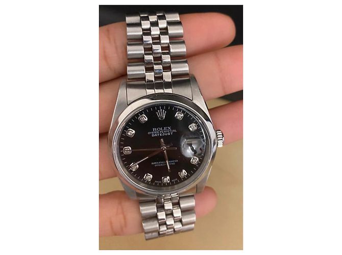 Relógio Rolex Aço Cinza 34mm - vista 2