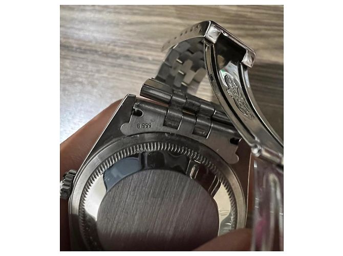 Relógio Rolex Aço Cinza 34mm - vista 4