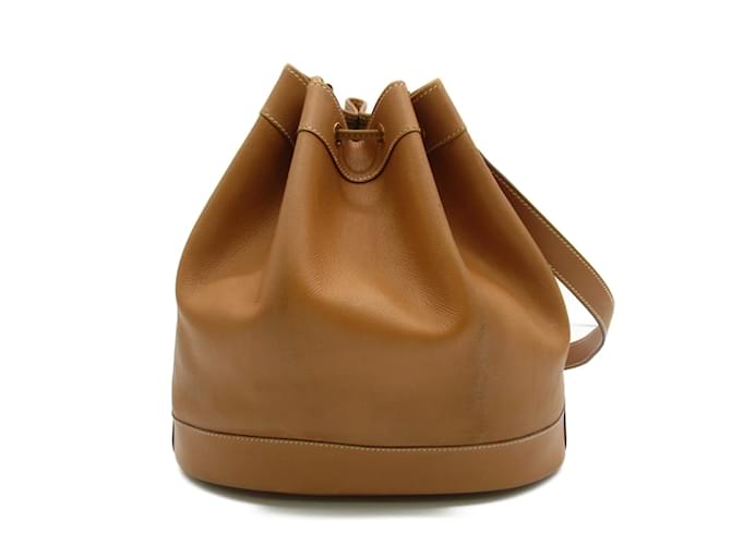 Hermès Borsa a secchiello Courchevel Market Marrone - vista 2