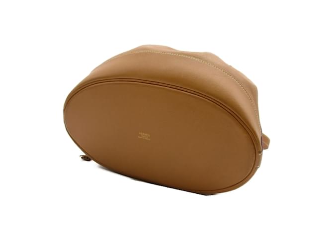 Hermès Borsa a secchiello Courchevel Market Marrone - vista 4