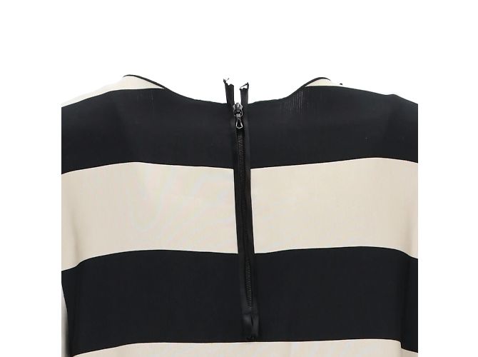 Top de rayas blancas y negras de Lanvin Blanco - vista 3