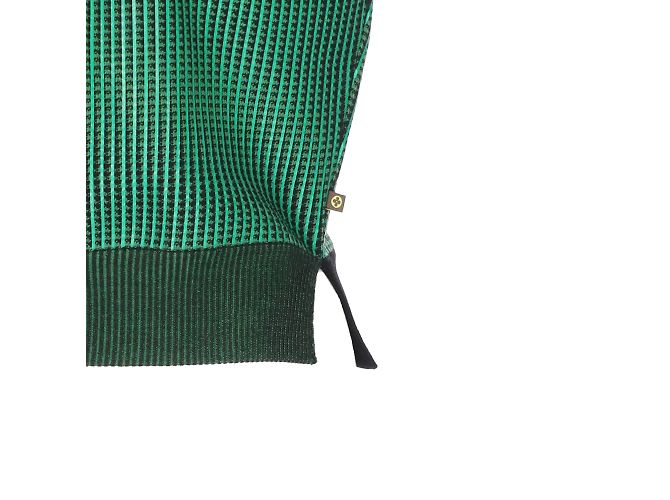 Top con cuello en V de Louis Vuitton Verde - vista 4