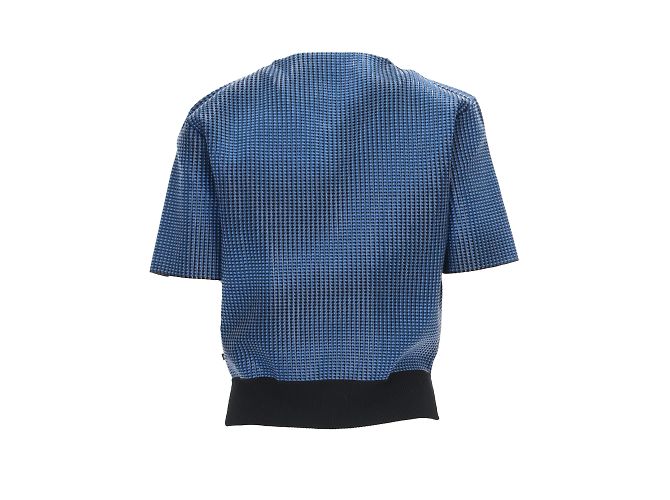 Top con cuello en V de Louis Vuitton Azul - vista 2