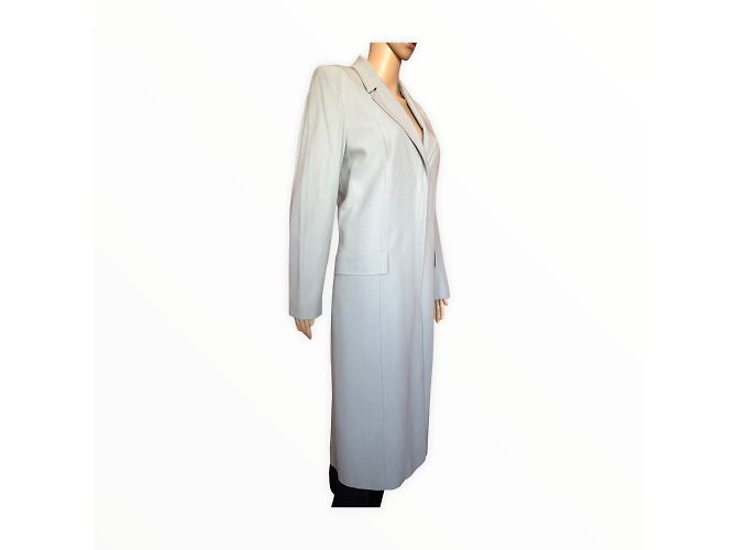 Thierry Mugler MUGLER Abrigos T.fr 42 Seda Azul - vista 5