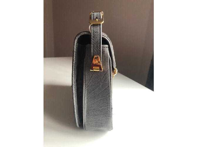 Autre Marque NON FIRMATO / Borse non firmate T.  Struzzo Grigio - vista 12