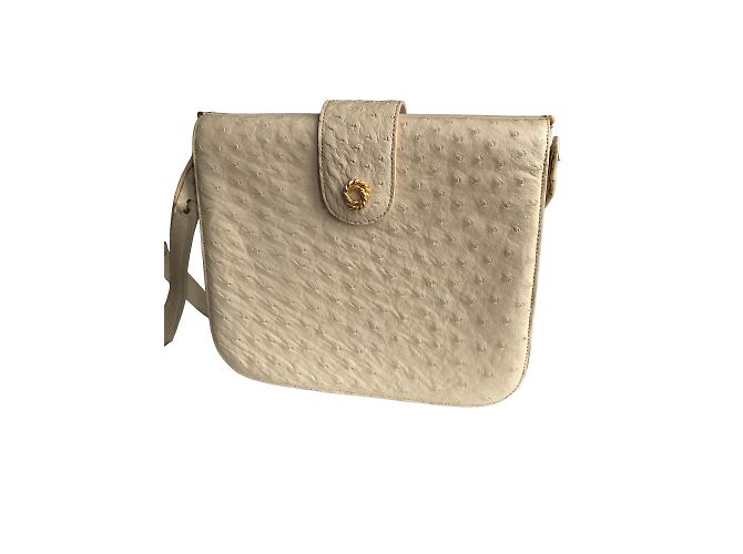 Autre Marque NON FIRMATO / Borse non firmate T.  Struzzo Beige - vista 5