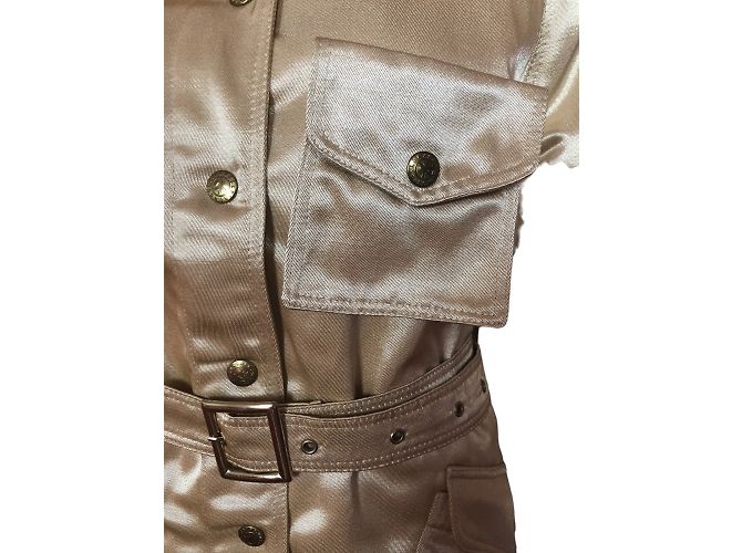 MOSCHINO Abrigos T.fr 38 Algodón Dorado - vista 11