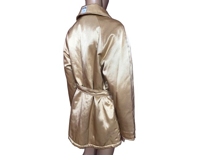 MOSCHINO Abrigos T.fr 38 Algodón Dorado - vista 14