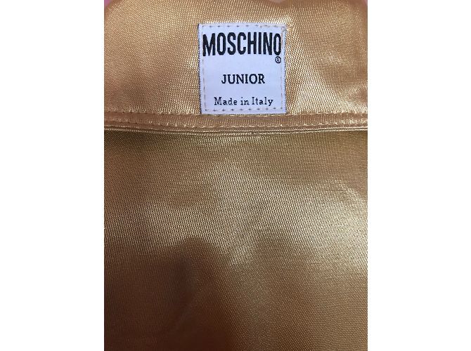 MOSCHINO Abrigos T.fr 38 Algodón Dorado - vista 16