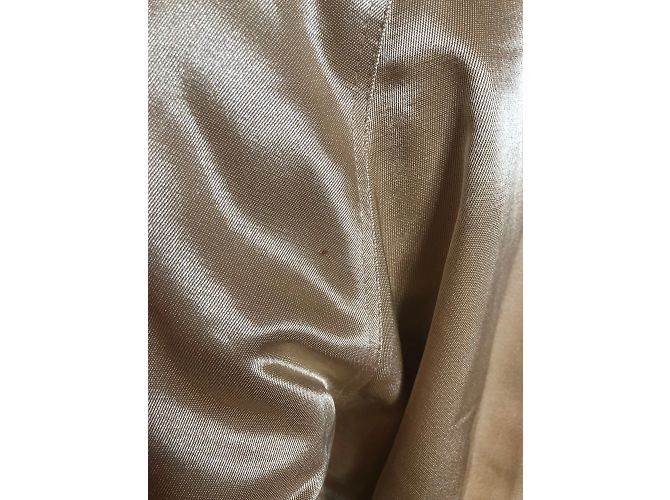MOSCHINO Abrigos T.fr 38 Algodón Dorado - vista 20