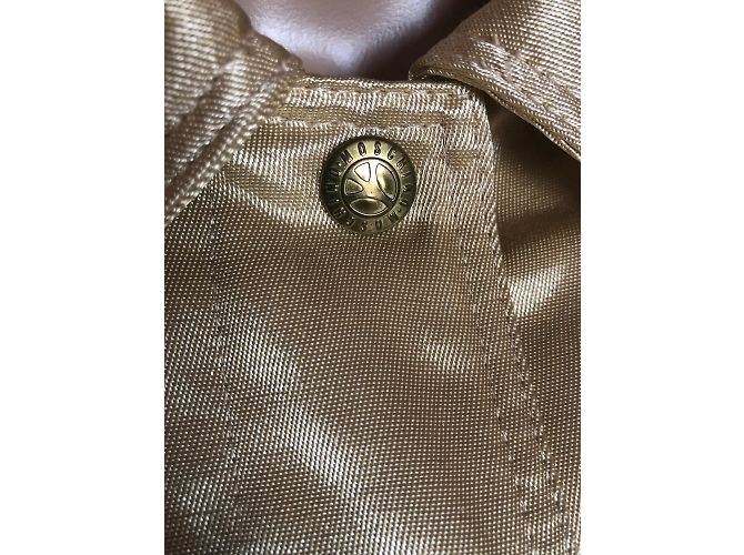 MOSCHINO Abrigos T.fr 38 Algodón Dorado - vista 3