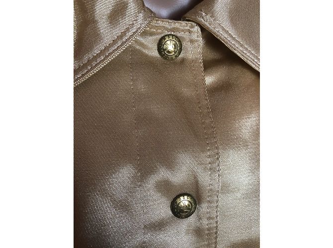 MOSCHINO Abrigos T.fr 38 Algodón Dorado - vista 8