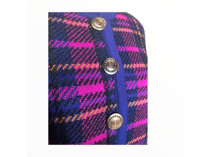 YVES SAINT LAURENT Strickwaren T.fr 36 Viscose Mehrfarben - Ansicht 5