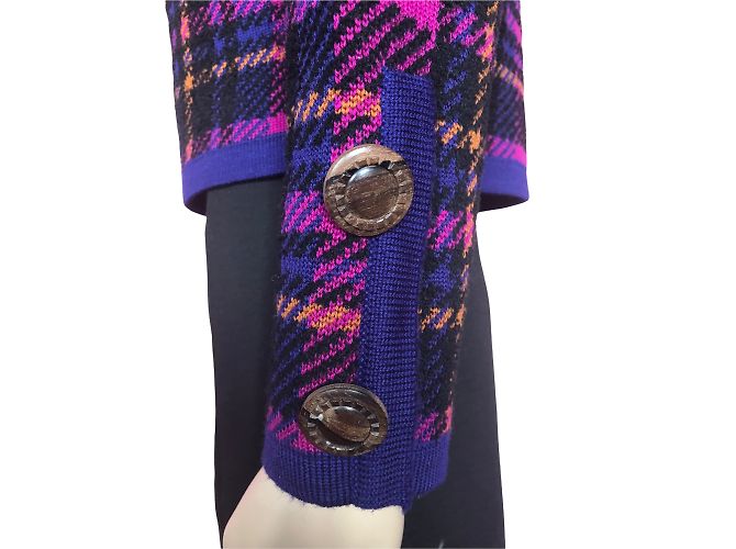 YVES SAINT LAURENT Strickwaren T.fr 36 Viscose Mehrfarben - Ansicht 7