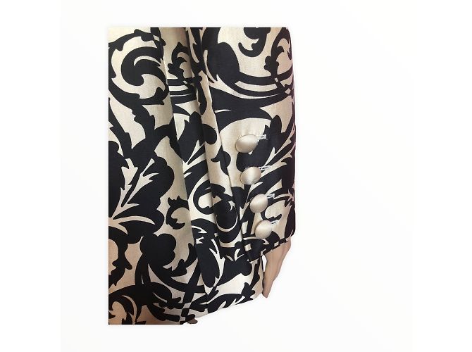 JACQUES FATH Jacken T.fr 38 Silk Schwarz - Ansicht 9