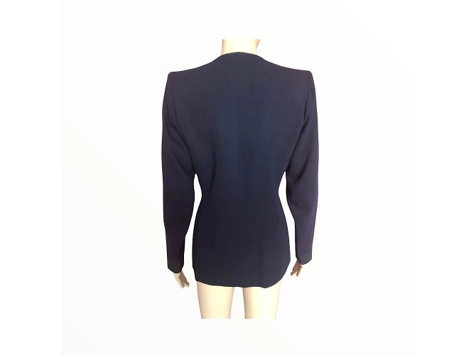 YVES SAINT LAURENT Giacche T.fr 34 WOOL - vista 4
