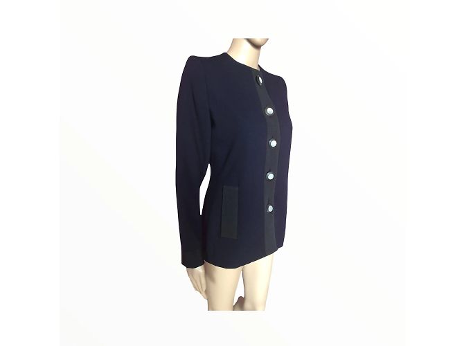 YVES SAINT LAURENT Giacche T.fr 34 WOOL - vista 5